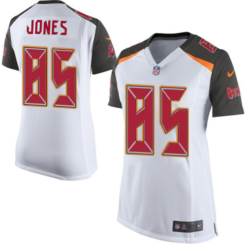 Nike Buccaneers #85 Julio Jones White Women's Stitched NFL New Elite Jersey