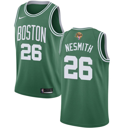 Nike Celtics #26 Aaron Nesmith Green Women's 2022 NBA Finals Swingman Icon Edition Jersey