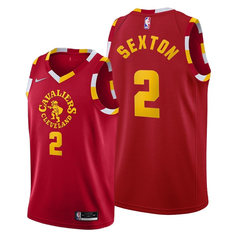 Cleveland Cavaliers #2 Collin Sexton Women's 2021-22 City Edition Red NBA Jersey