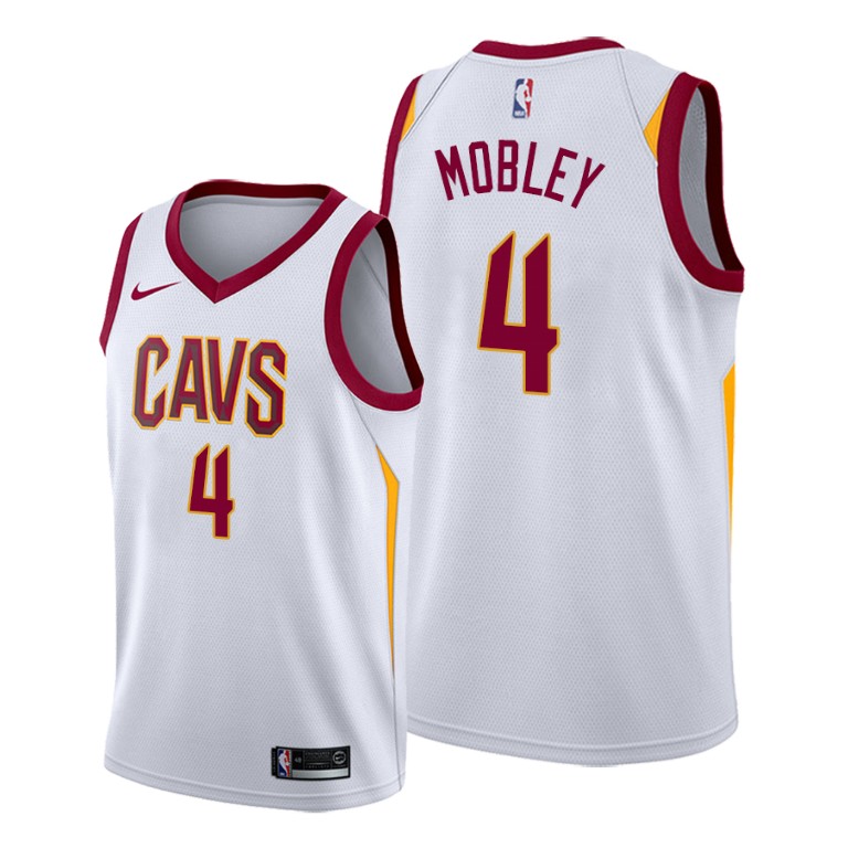 Cleveland Cavaliers #4 Evan Mobley Women's White Jersey