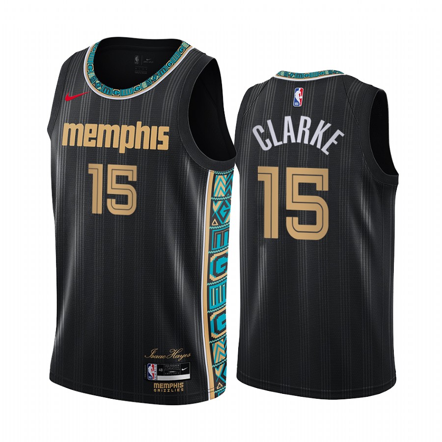 Nike Grizzlies #15 Brandon Clarke Black Women's NBA Swingman 2020-21 City Edition Jersey