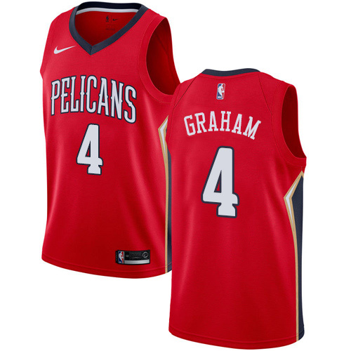 Nike Pelicans #4 Devonte' Graham Red Women's NBA Swingman Statement Edition Jersey