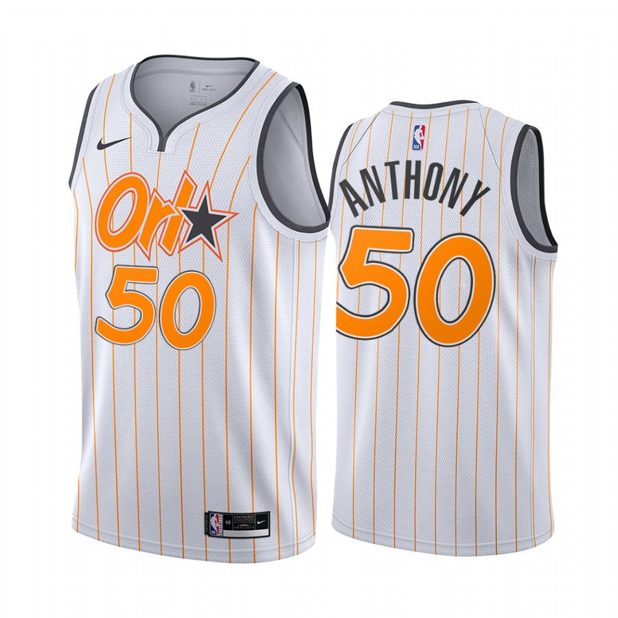 Nike Magic #50 Cole Anthony White Women's NBA Swingman 2020-21 City Edition Jersey