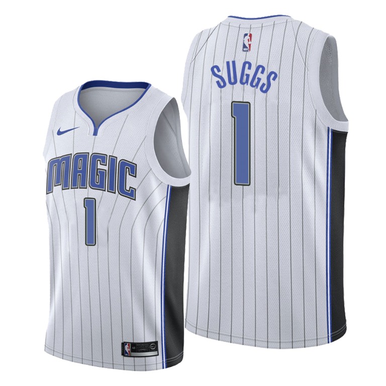 Orlando Magic #1 Jalen Suggs 2018-19 Association Edition Women's White NBA Jersey