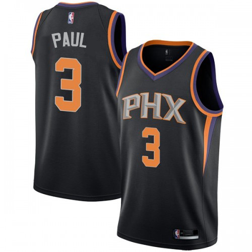 Nike Suns #3 Chris Paul Black Women's NBA Swingman Statement Edition Jersey