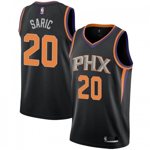 Nike Suns #20 Dario Saric Black Women's NBA Swingman Statement Edition Jersey