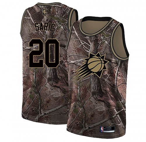 Nike Suns #20 Dario Saric Camo Women's NBA Swingman Realtree Collection Jersey