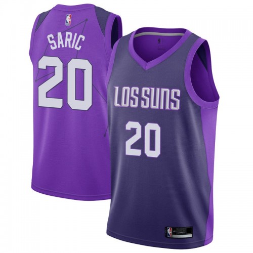 Nike Suns #20 Dario Saric Purple Women's NBA Swingman City Edition Jersey