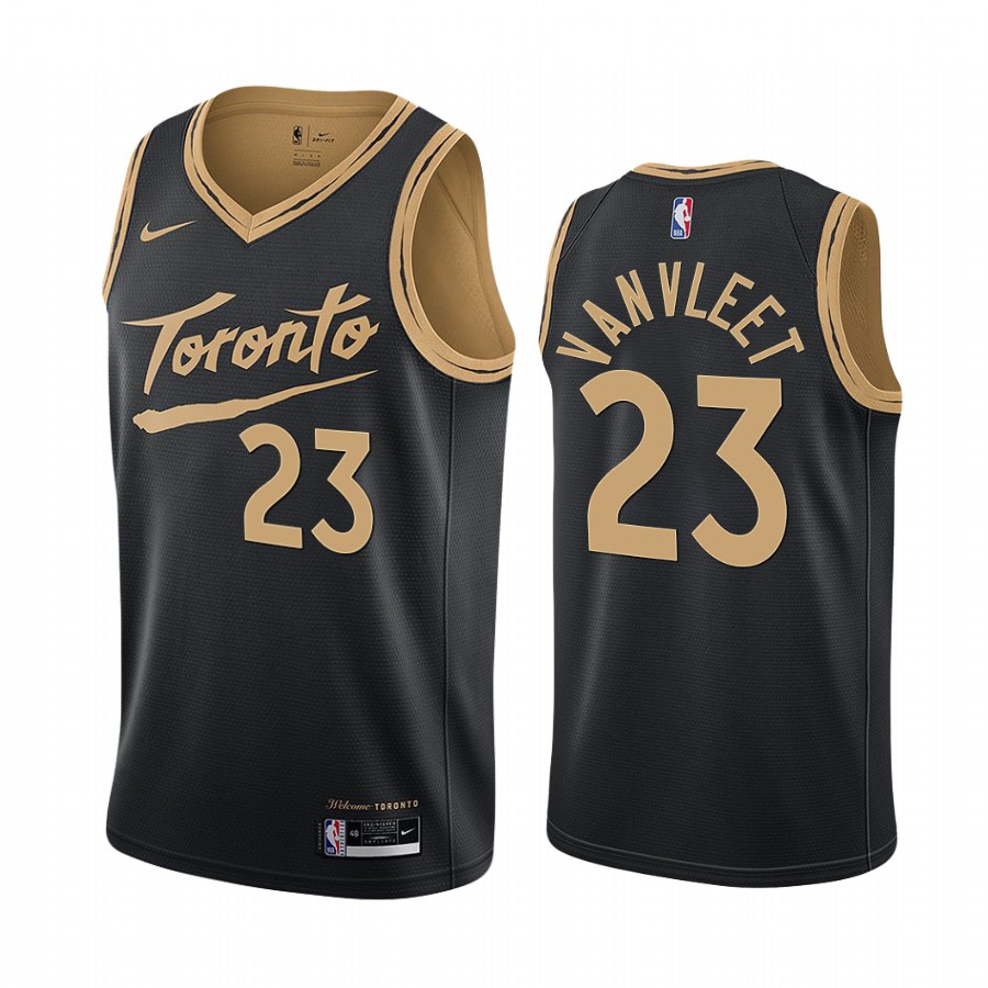 Nike Raptors #23 Fred VanVleet Black Women's NBA Swingman 2020-21 City Edition Jersey