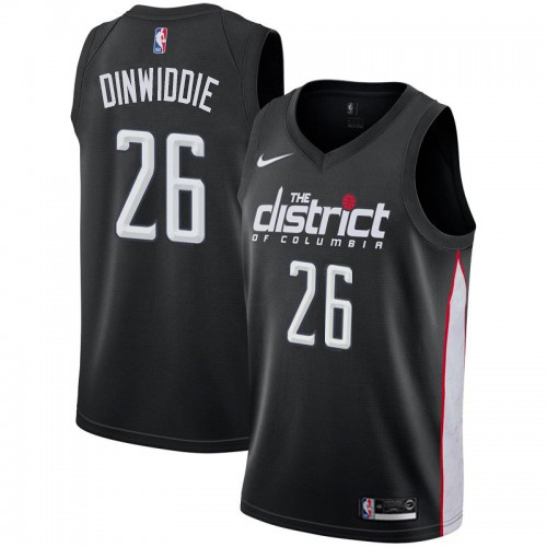 Nike Wizards #26 Spencer Dinwiddie Women's Black NBA Swingman City Edition 2018/19 Jersey