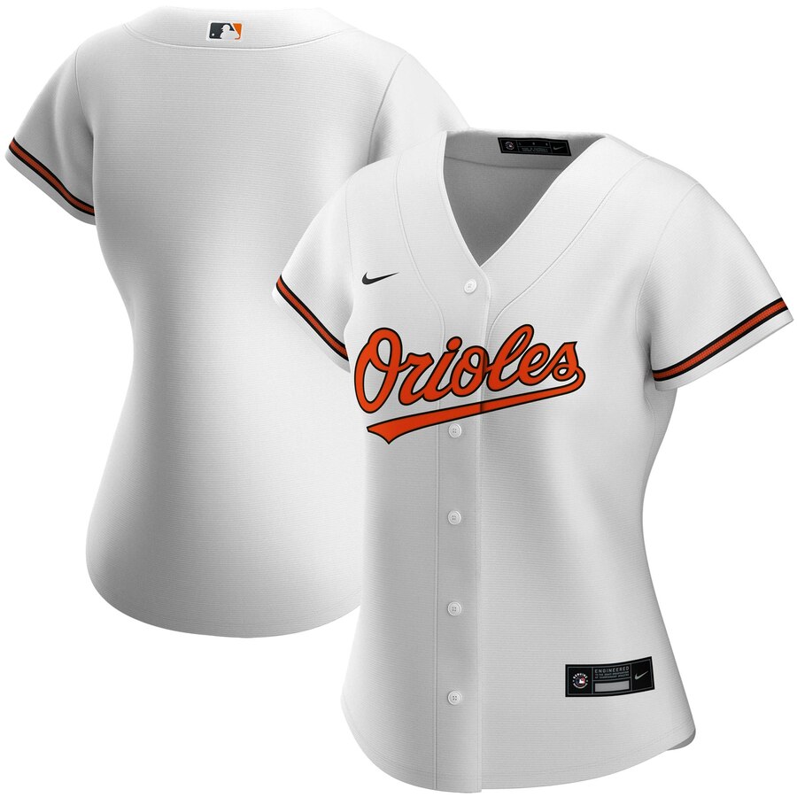 Baltimore Orioles Nike Women's Home 2020 MLB Team Jersey White