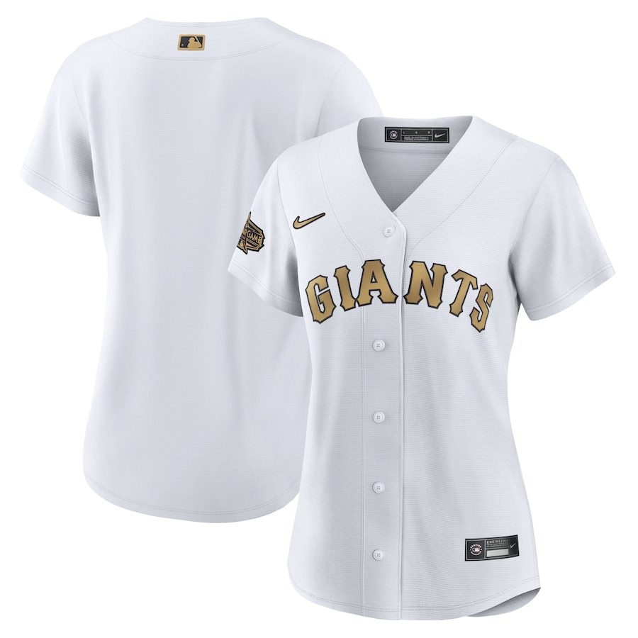 San Francisco Giants Blank Women's Nike White 2022 MLB All-Star Game Replica Jersey