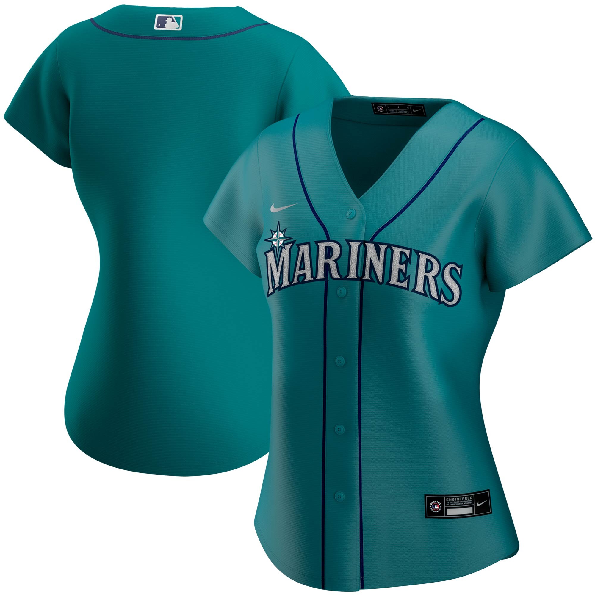 Seattle Mariners Nike Women's Alternate 2020 MLB Team Jersey Aqua