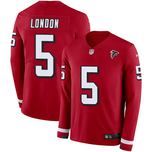 Nike Falcons #5 Drake London White Women's Stitched NFL New Elite Jersey