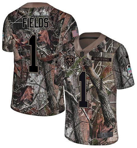 Nike Bears #74 Germain Ifedi Camo Youth Stitched NFL Limited Rush Realtree Jersey