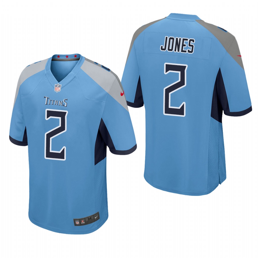 Tennessee Titans #2 Julio Jones Nike Youth Game NFL Jersey - Light Blue