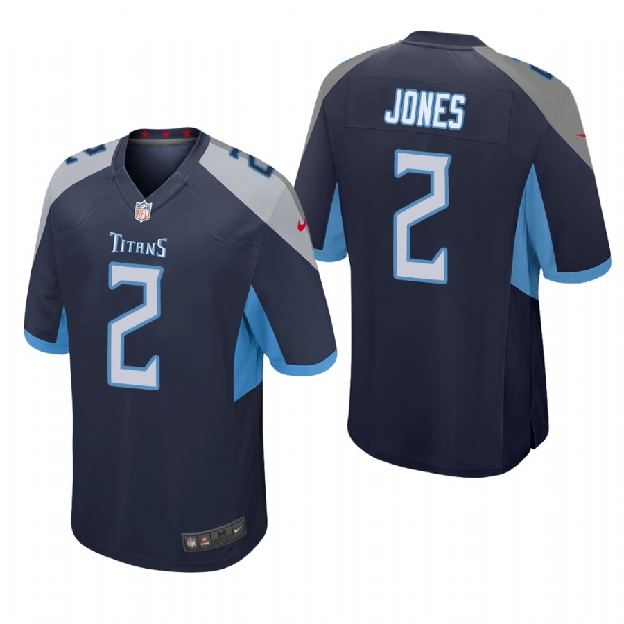 Tennessee Titans #2 Julio Jones Nike Youth Game NFL Jersey - Navy