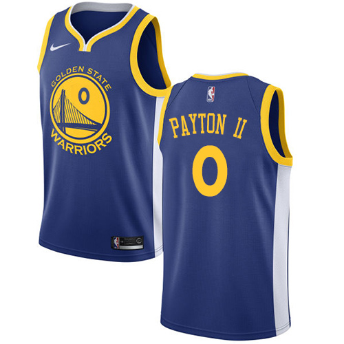 Nike Warriors #0 Gary Payton II Blue Youth NBA Swingman Icon Edition Jersey