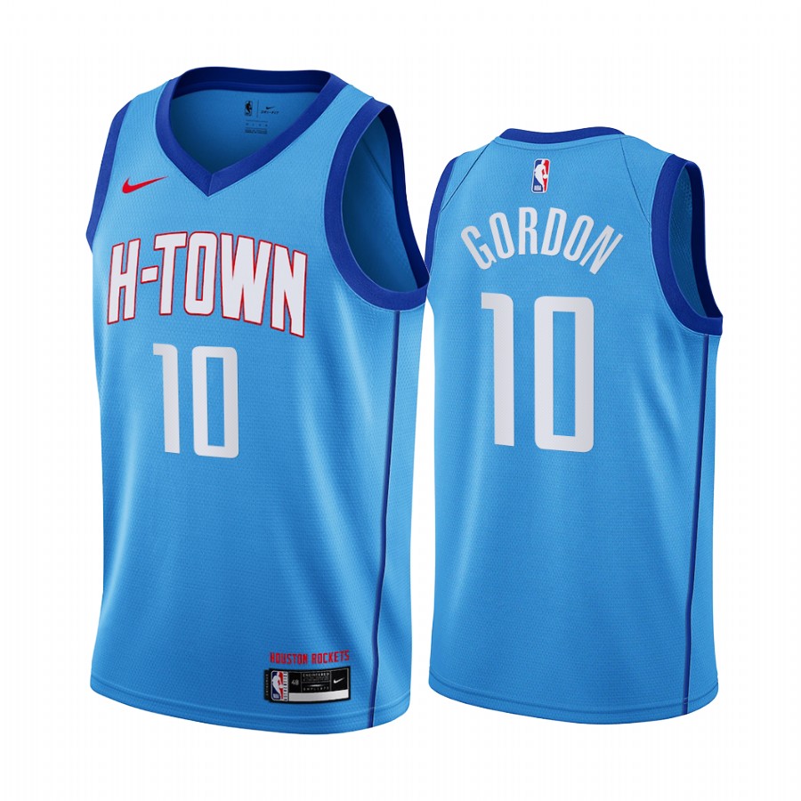 Nike Rockets #10 Eric Gordon Blue Youth NBA Swingman 2020-21 City Edition Jersey