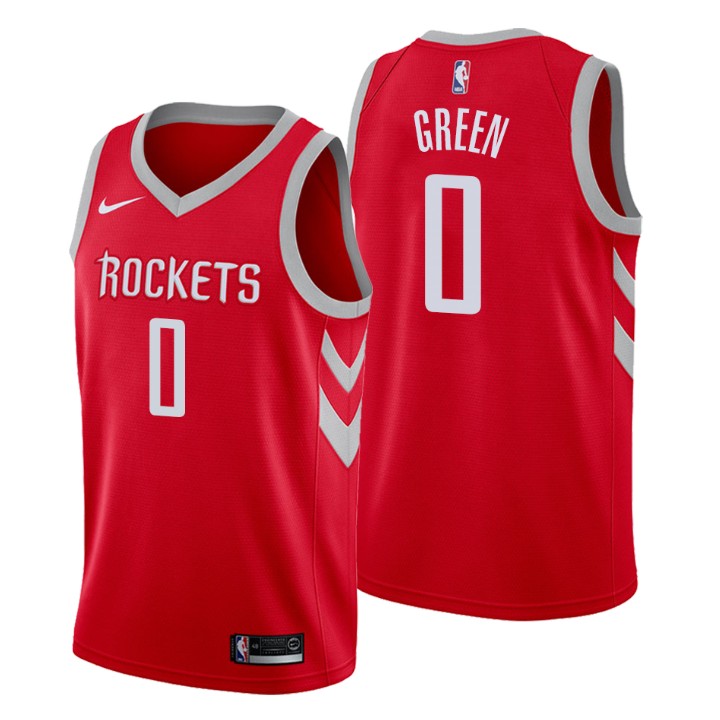 Nike Rockets #0 Jalen Green Youth Red NBA Swingman Icon Edition Jersey