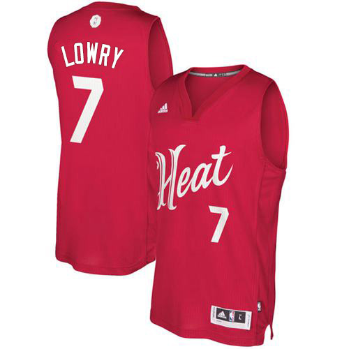 Heat #7 Kyle Lowry Youth Red 2016-2017 Christmas Day Stitched NBA Jersey