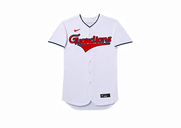 Cleveland Guardians Youth Nike White Home 2021 Authentic Team MLB Jersey