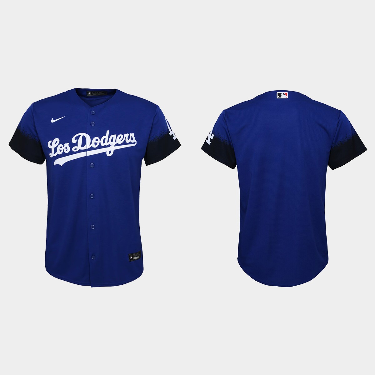 Los Angeles Dodgers Nike Youth 2021 City Connect MLB Jersey Royal