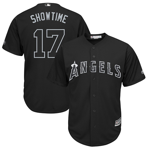 Angels of Anaheim #17 Shohei Ohtani Black 