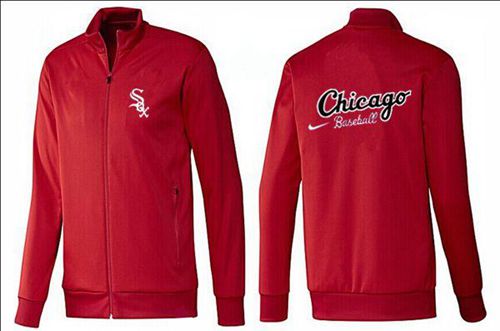 MLB Chicago White Sox Zip Jacket Red