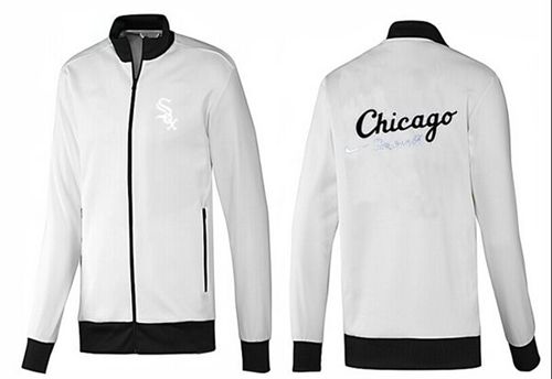 MLB Chicago White Sox Zip Jacket White_3