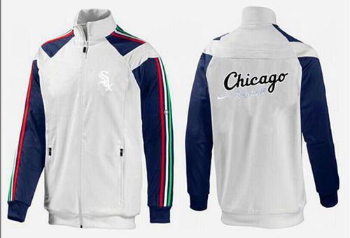 MLB Chicago White Sox Zip Jacket White_2