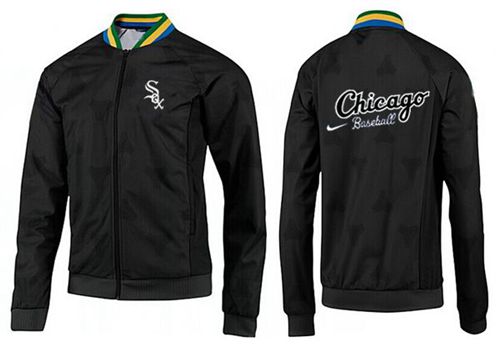 MLB Chicago White Sox Zip Jacket Black_2