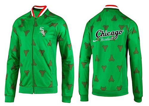 MLB Chicago White Sox Zip Jacket Green