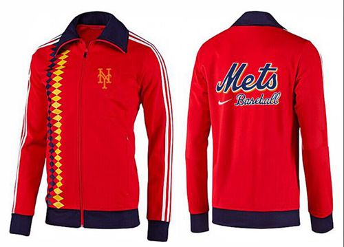 MLB New York Mets Zip Jacket Orange