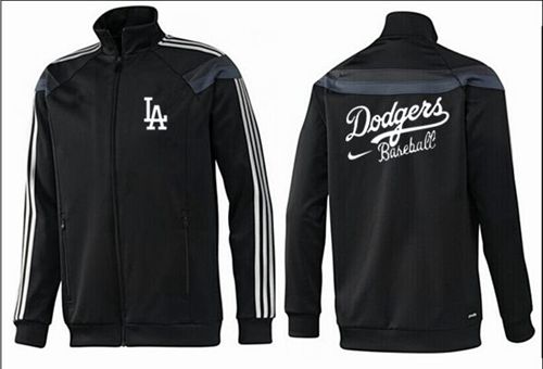 MLB Los Angeles Dodgers Zip Jacket Black_1