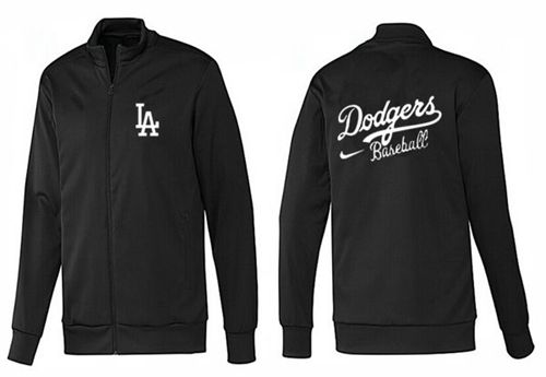 MLB Los Angeles Dodgers Zip Jacket Black_3