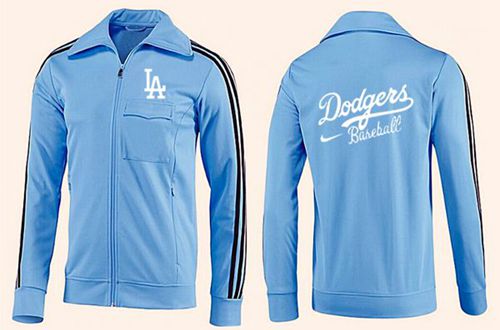 MLB Los Angeles Dodgers Zip Jacket Light Blue