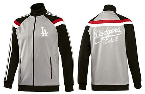 MLB Los Angeles Dodgers Zip Jacket Grey