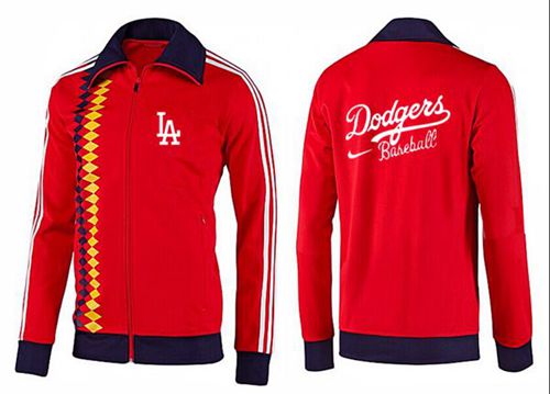 MLB Los Angeles Dodgers Zip Jacket Orange