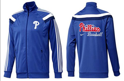 MLB Philadelphia Phillies Zip Jacket Blue