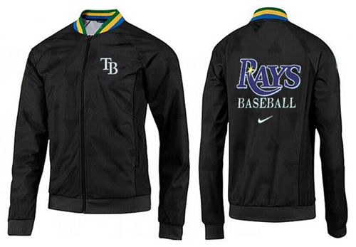 MLB Tampa Bay Rays Zip Jacket Black