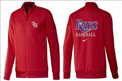 MLB Tampa Bay Rays Zip Jacket Red