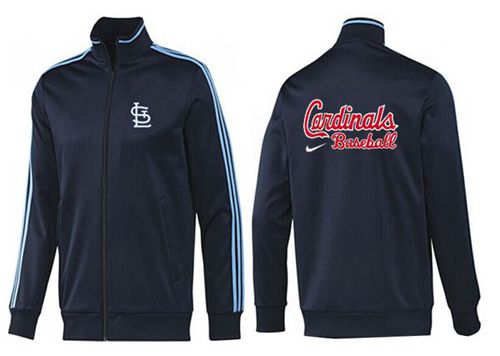 MLB St.Louis Cardinals Zip Jacket Dark Blue