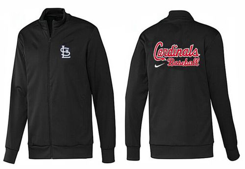 MLB St.Louis Cardinals Zip Jacket Black_1