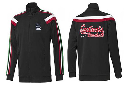 MLB St.Louis Cardinals Zip Jacket Black_2