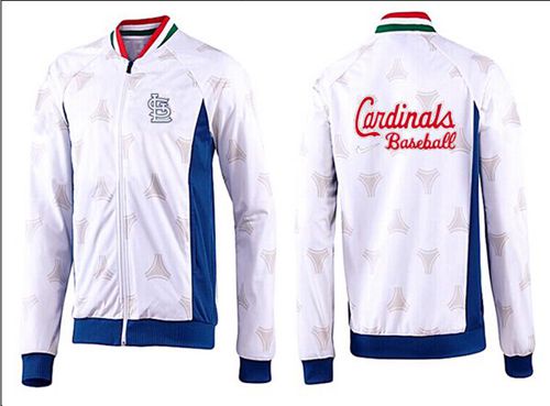 MLB St.Louis Cardinals Zip Jacket White_2