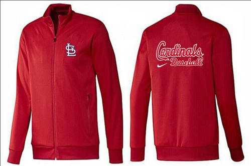 MLB St.Louis Cardinals Zip Jacket Red