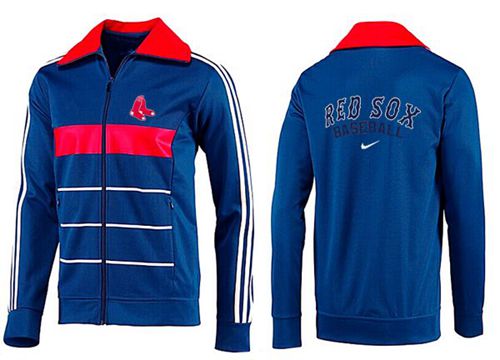 MLB Boston Red Sox Zip Jacket Blue_3