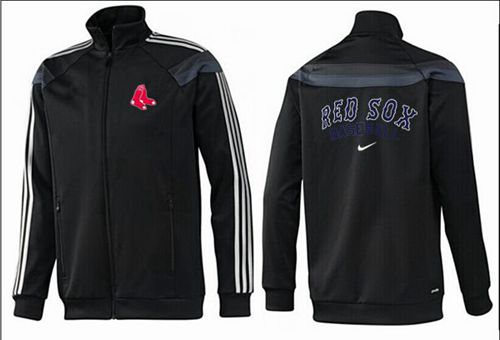 MLB Boston Red Sox Zip Jacket Black_1