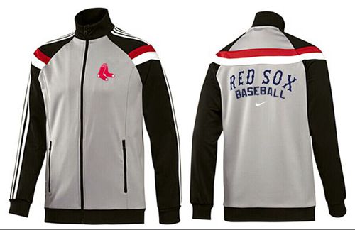 MLB Boston Red Sox Zip Jacket Grey